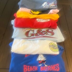 Retro  7 T Shirts Surf Bundle